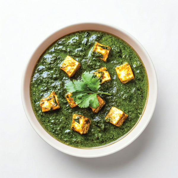Jain Palak Paneer