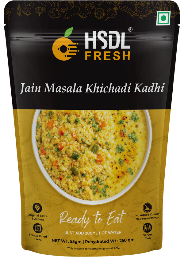 Jain Masala Khichdi Kadhi