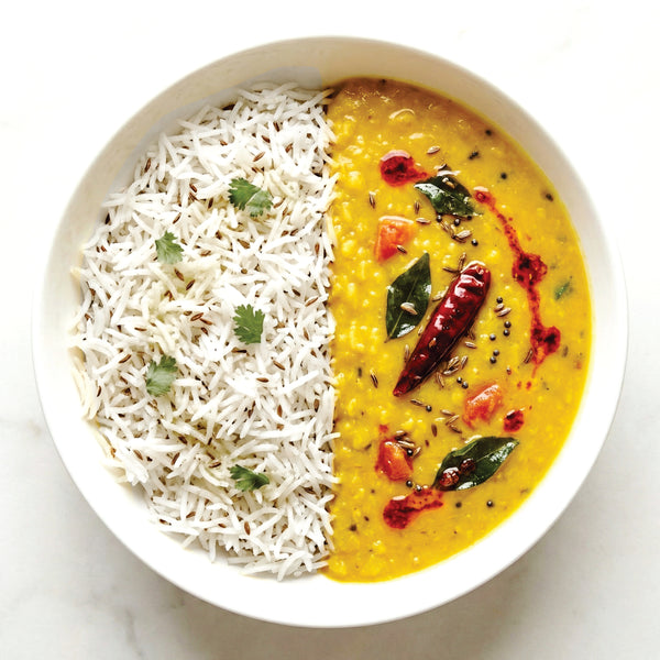 Dal Fry Jeera Rice