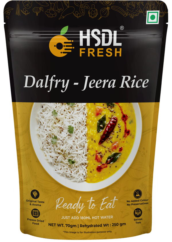 Dal Fry Jeera Rice